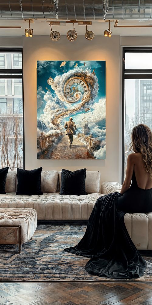 Art Print Alex Bush AI - Dreams in Motion