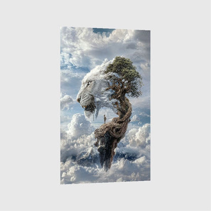 Art Print Alex Bush AI - The Vivid Mirage