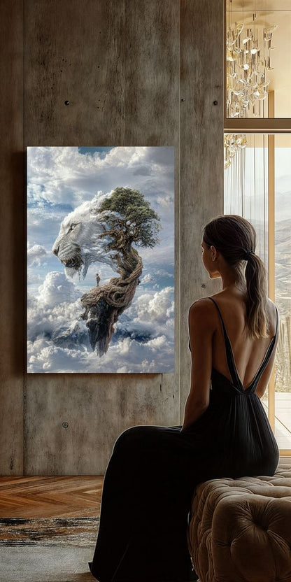 Art Print Alex Bush AI - The Vivid Mirage