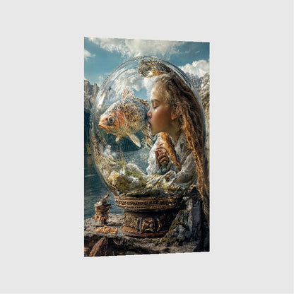 Art Print Alex Bush AI - Bold Serenity