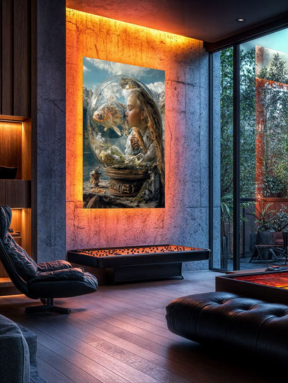 Art Print Alex Bush AI - Bold Serenity