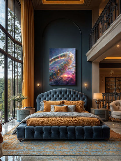 Art Print Abstract Lab AI - Prismverse
