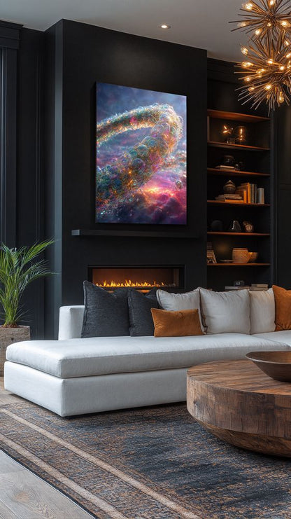 Art Print Abstract Lab AI - Prismverse