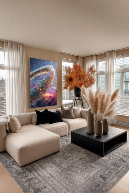 Art Print Abstract Lab AI - Prismverse