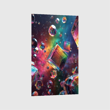 Art Print Abstract Lab AI - Lucid Geometry