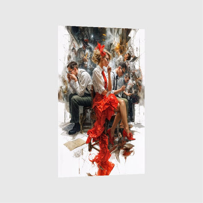Art Print Alex Bush AI - The Bridge Between Minds