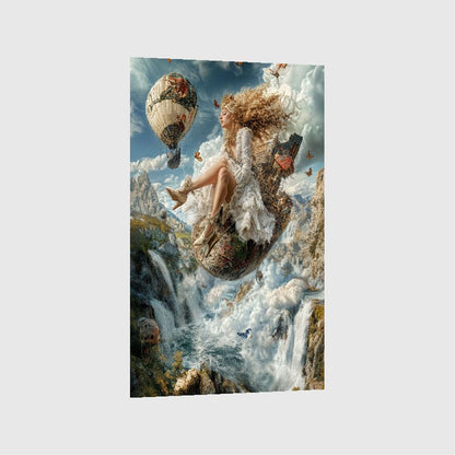 Art Print Alex Bush AI - Echoes of an Unfinished Story