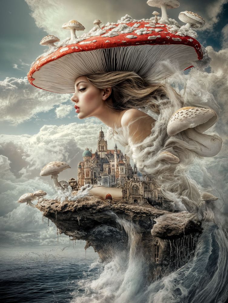 Art Print Alex Bush AI - The Lonely Creator