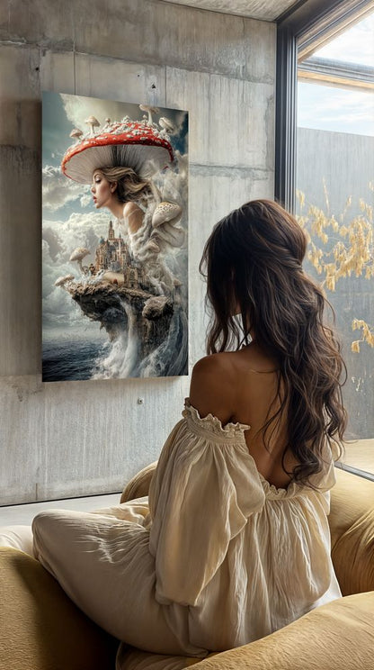 Art Print Alex Bush AI - The Lonely Creator