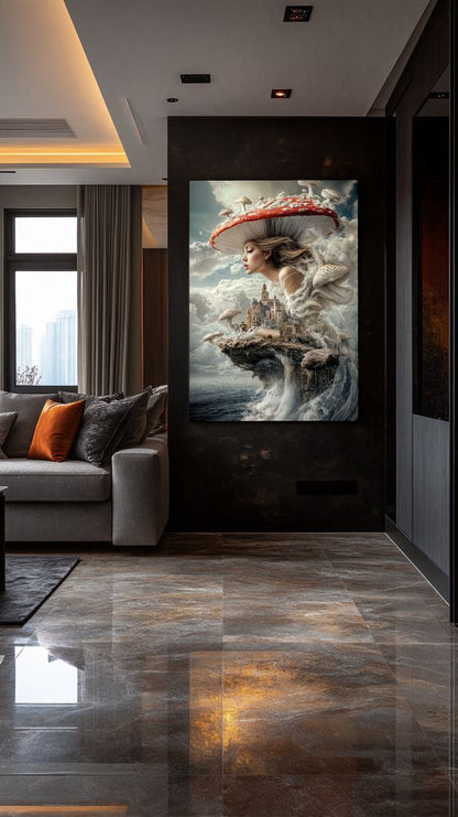 Art Print Alex Bush AI - The Lonely Creator