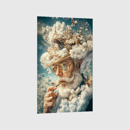 Art Print Alex Bush AI - The Clouds of Last Memories