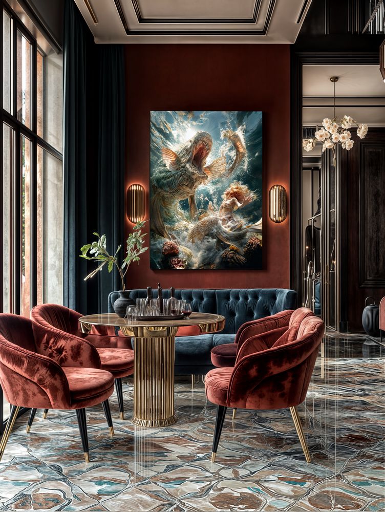 Art Print BogARTai - The Enigma of Sea