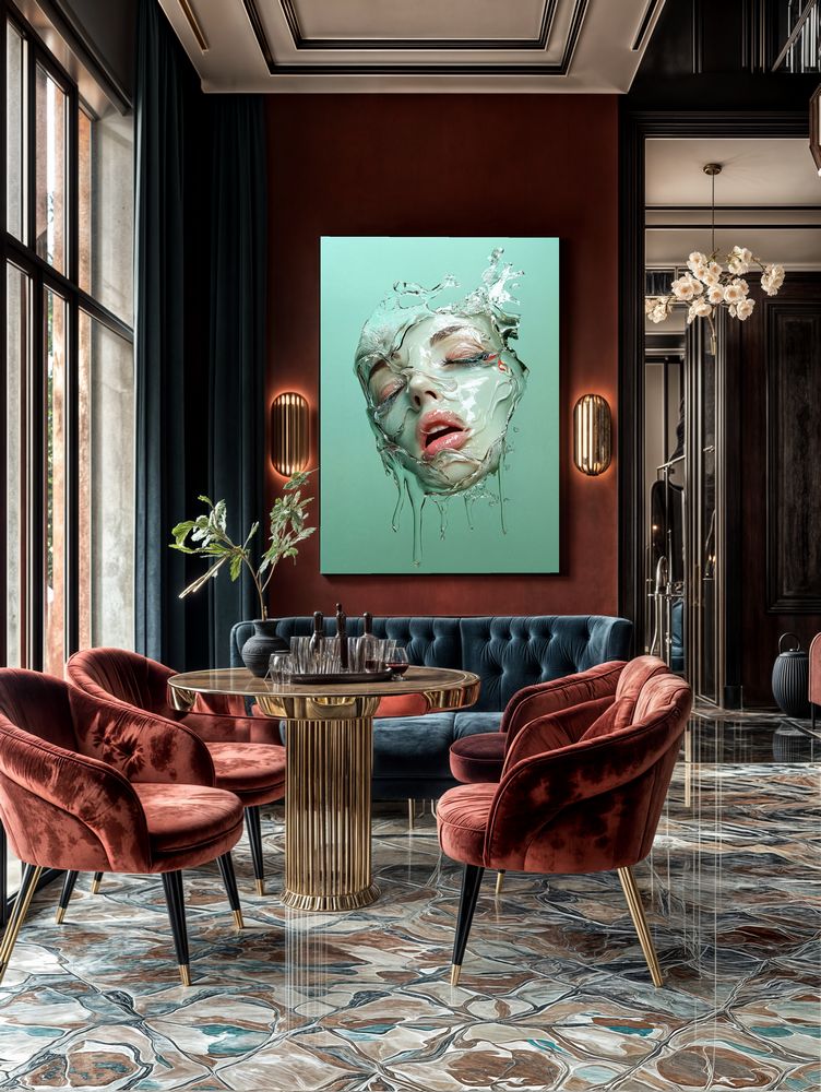 Art Print BogARTai - The Face of Eternal Life