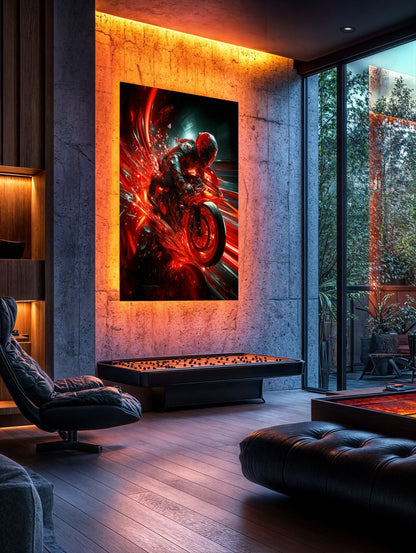 Art Print BogARTai - Movement and Fire