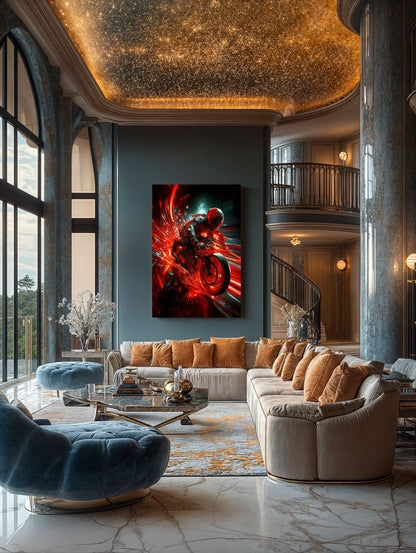 Art Print BogARTai - Movement and Fire