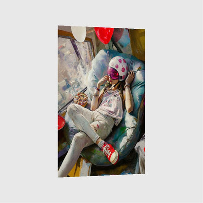 Art Print BogARTai - The Illusion of Driving