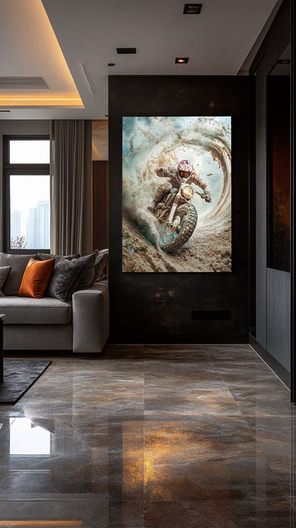 Art Print BogARTai - Tires Screeching
