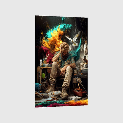 Art Print Alex Bush AI - The Forgotten Tale
