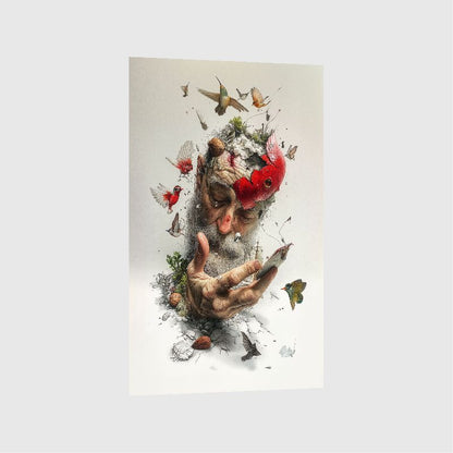 Art Print Alex Bush AI - Journey Through Time