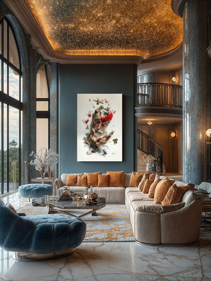 Art Print Alex Bush AI - Journey Through Time