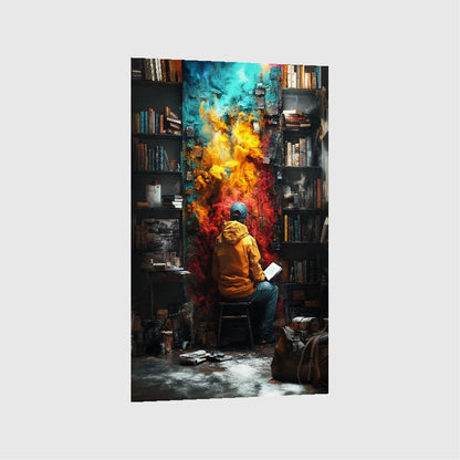Art Print Alex Bush AI - The Secret Studio of Future
