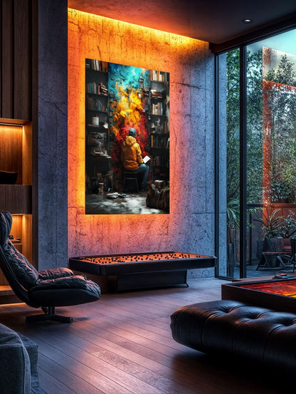 Art Print Alex Bush AI - The Secret Studio of Future