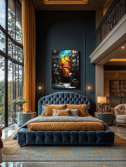 Art Print Alex Bush AI - The Secret Studio of Future
