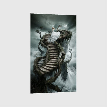 Art Print Alex Bush AI - Traces in Time