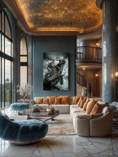 Art Print Alex Bush AI - Traces in Time