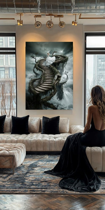 Art Print Alex Bush AI - Traces in Time