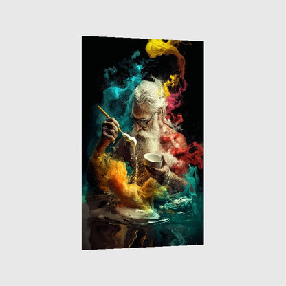 Art Print Alex Bush AI - Magic of Color