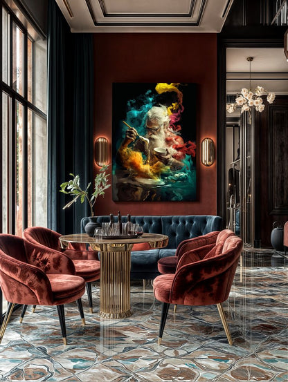 Art Print Alex Bush AI - Magic of Color