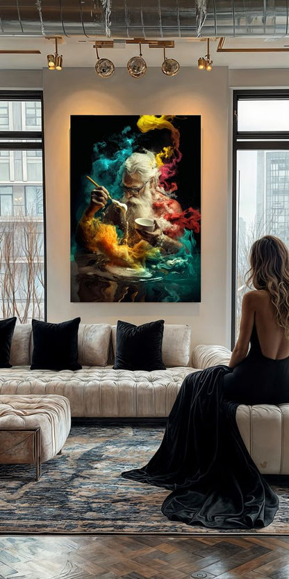 Art Print Alex Bush AI - Magic of Color