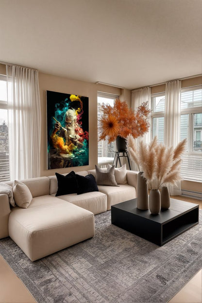 Art Print Alex Bush AI - Magic of Color