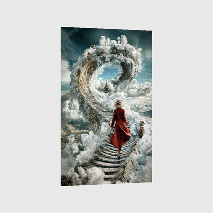 Art Print Alex Bush AI - Stairway to Heaven