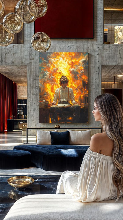 Art Print Alex Bush AI - Profound Meditation
