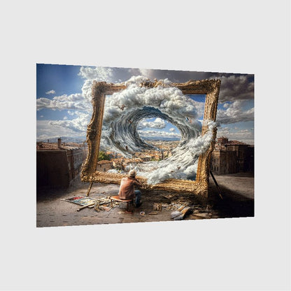 Art Print Alex Bush AI - Innovator, Artist, Visionary
