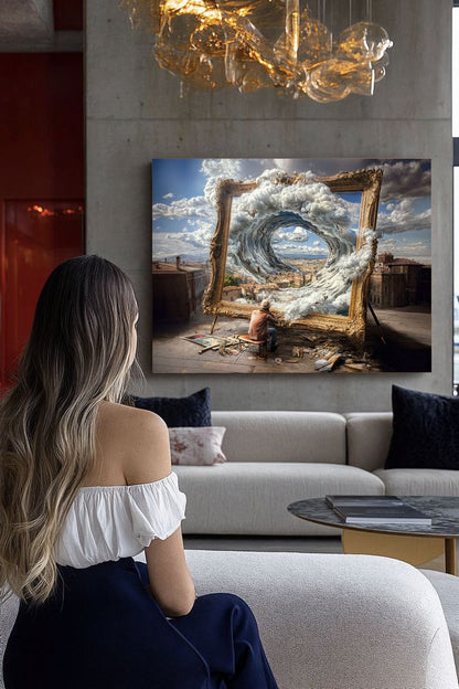 Art Print Alex Bush AI - Innovator, Artist, Visionary