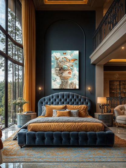 Art Print Alex Bush AI - A Rising Star