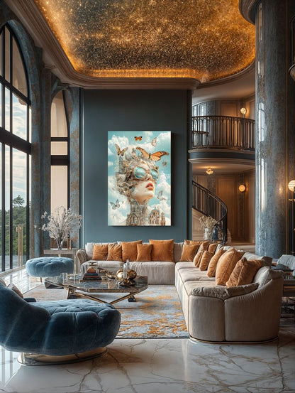 Art Print Alex Bush AI - A Rising Star
