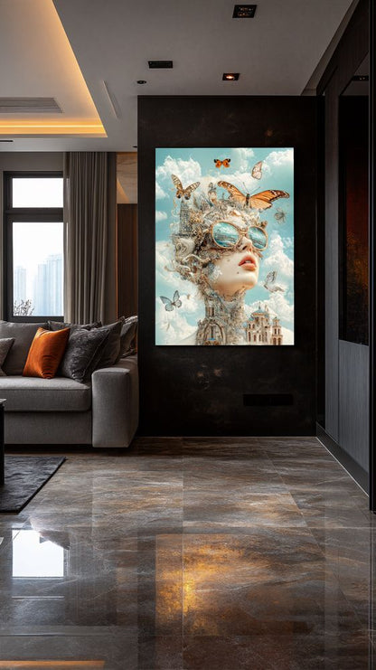 Art Print Alex Bush AI - A Rising Star