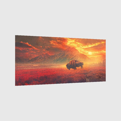 Art Print wAIld Life - Tracking Nature's Secrets
