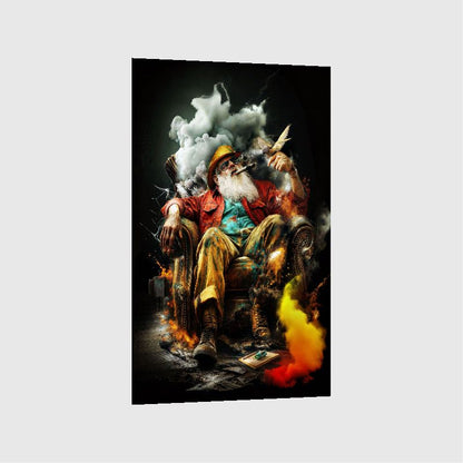 Art Print Alex Bush AI - Unraveling the Mystery