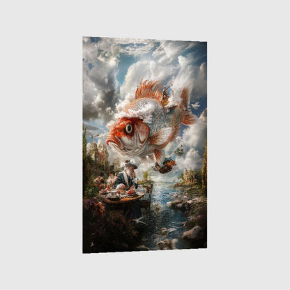 Art Print Alex Bush AI - Aerial Currents