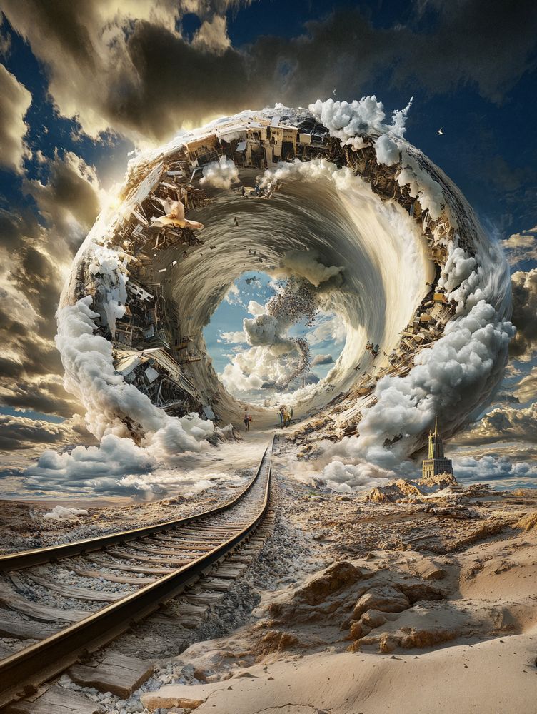 Art Print Alex Bush AI - The Cave of Avoid