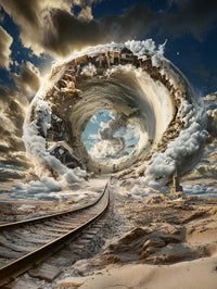 Art Print Alex Bush AI - The Cave of Avoid