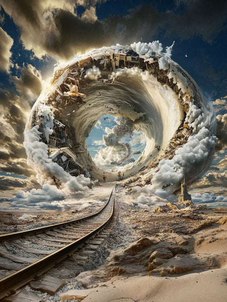 Art Print Alex Bush AI - The Cave of Avoid
