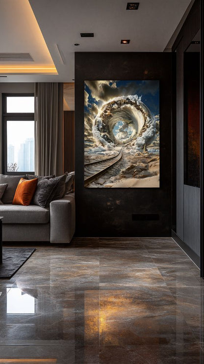 Art Print Alex Bush AI - The Cave of Avoid