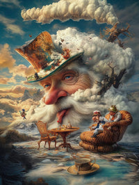 Art Print Alex Bush AI - The Many Faces