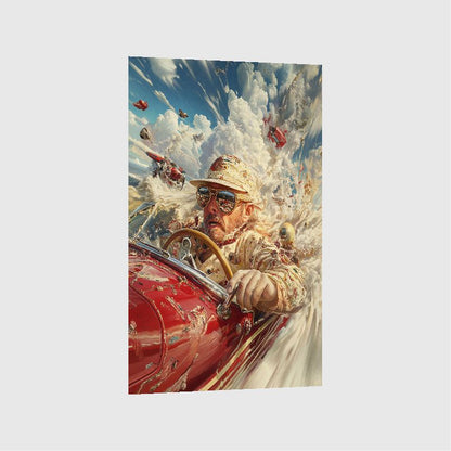 Art Print Alex Bush AI - A Journey Through History